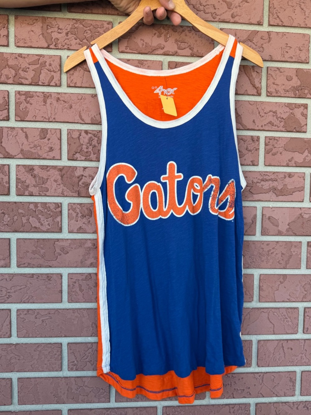 Gators Blue & Orange Vintage Tank Top